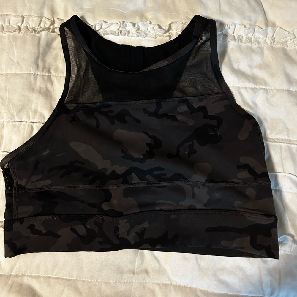 ZYIA Camo All Star Mesh Bra